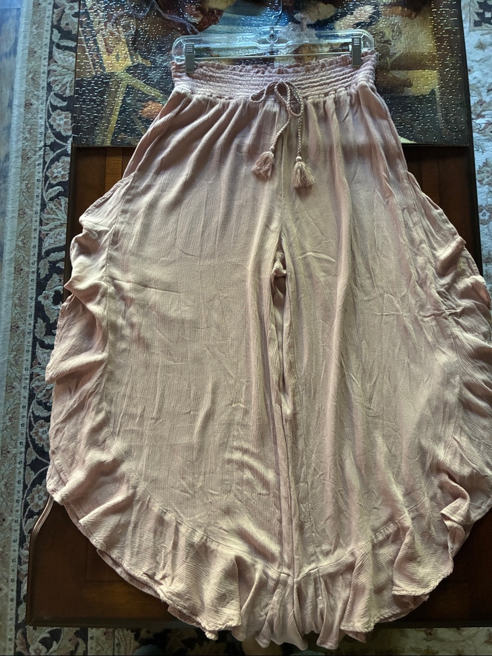 Soundstyle ruffle pants